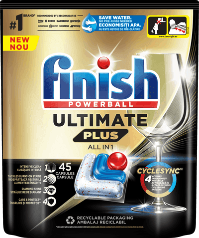 Finish Ultimate Plus All in 1 kapsle do myčky nádobí
