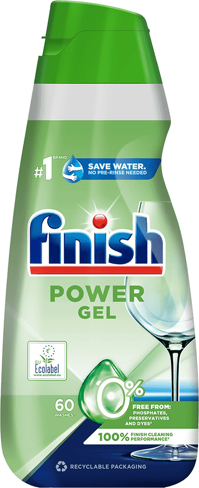 Finish Power 0% gel do myčky nádobí